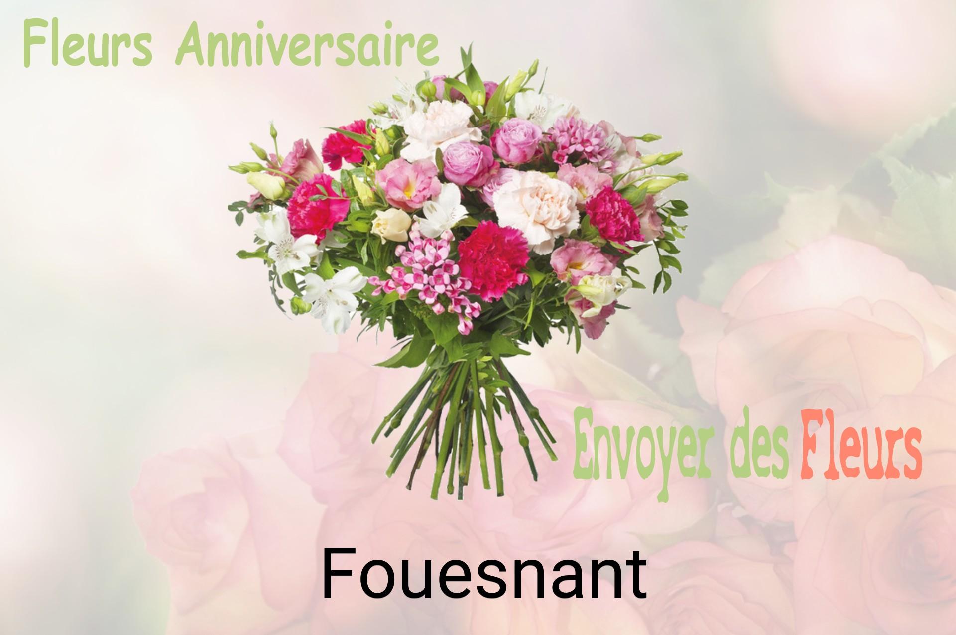 Bouquet de fleurs d’anniversaire livré à Fouesnant
